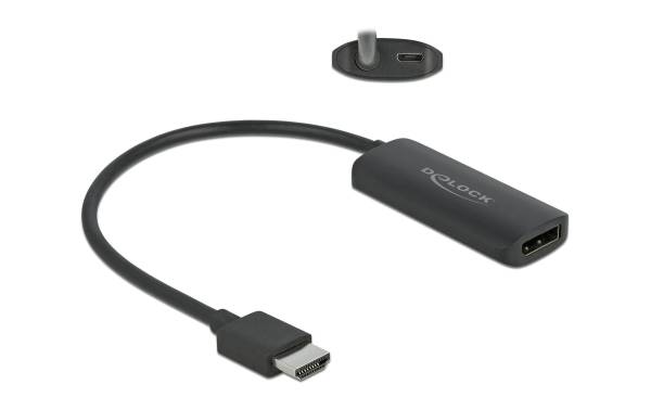 Delock Konverter 4K/60Hz HDMI – DisplayPort