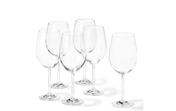 Leonardo Rotweinglas Daily, Bordeaux 640 ml, 6 Stück, Transparent