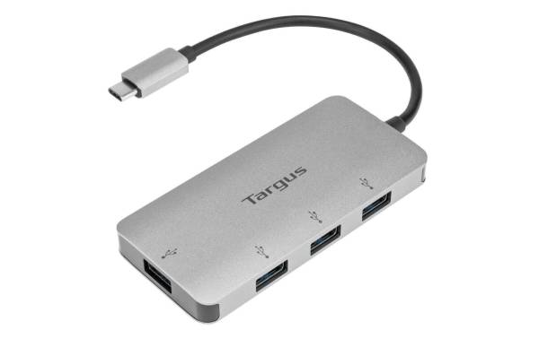 TARGUS USB-C 4 PORT HUB AL CASE ACH226EU Space Grey