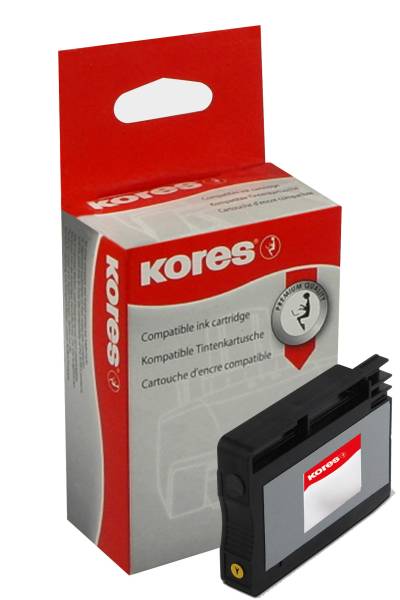 KORES Tintenpatrone 933XL yellow CN056AEKOR zu HP OJ 6700 12ml