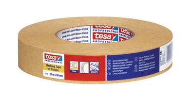 tesa Maler Krepp 4319 Papierabdeckband, 25 mm x 50 m