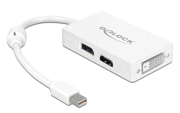 Delock Adapter Mini-DisplayPort – DVI-D/DisplayPort/HDMI