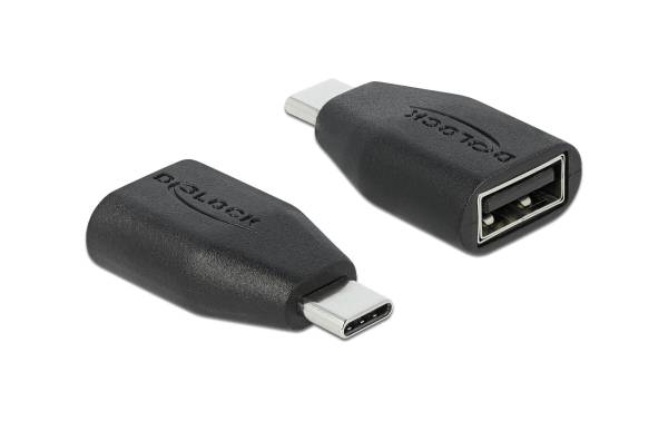 Delock USB-Adapter Datenblocker USB-C Stecker – USB-A Buchse