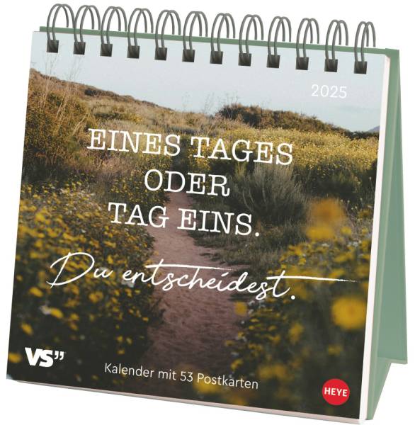 HEYE Postkartenkalender 2025 23558+25 Statements 16.5×17.7cm