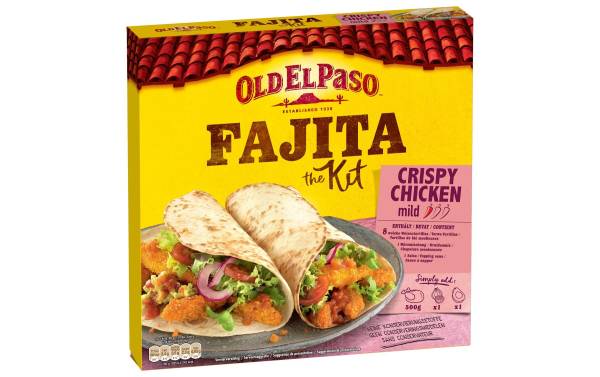 Old El Paso Fajita Kit Crispy Chicken 555 g
