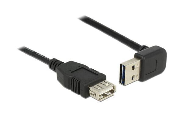 Delock USB 2.0-Verlängerungskabel EASY USB A – USB A 2 m