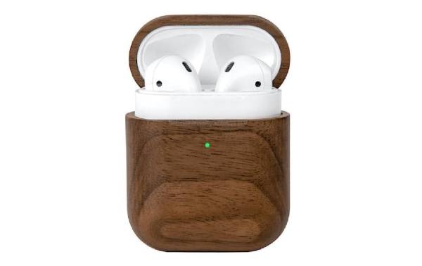 Woodcessories Transportcase Apple AirPods (1. and 2. Gen.) Braun