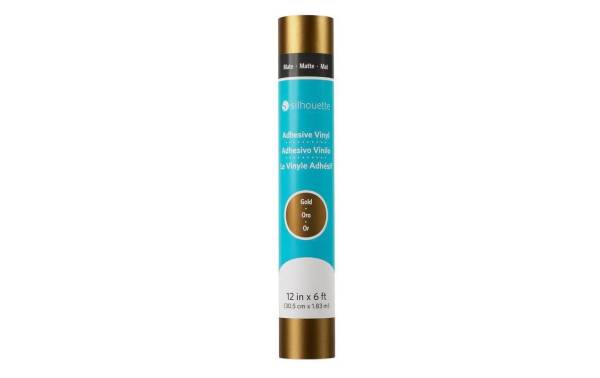 Silhouette Vinylfolie matt 30.5 cm Gold