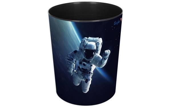 Läufer Papierkorb Astronaut
