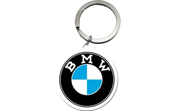 Nostalgic Art Schlüsselanhänger BMW Ø 4 cm, Mehrfarbig
