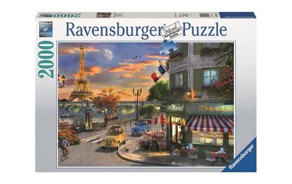 Ravensburger Puzzle Romantische Abendstunde in Paris