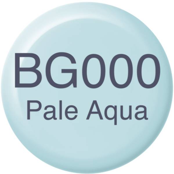 COPIC Ink Refill 21076313 BG000 – Pale Aqua