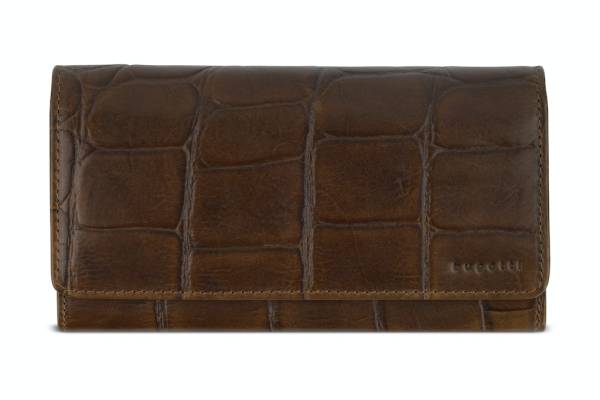 "Nevio" Damenlangbörse mit Überschlag/ Ladies long wallet with flap