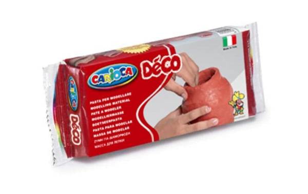 Carioca Modelliermasse Déco Terracotta 500 g Terracotta