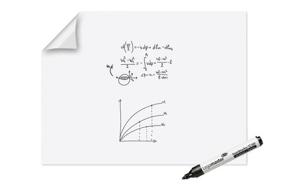 Legamaster Mobiles Whiteboard MagicChart 90 cm x 120 cm, Weiss