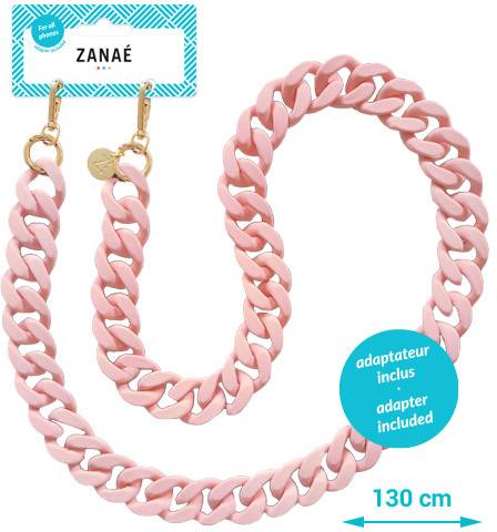 ZANAÉ Phone Necklace Marshmallow 18316 Indian Summer rose
