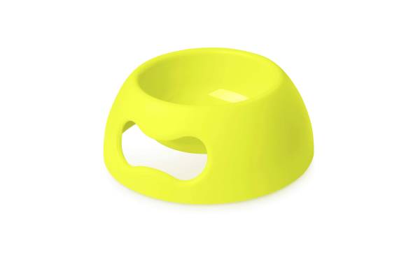 United Pets Kunststoffnapf Pappy Bowl Fluo M, 1.1 l, Gelb