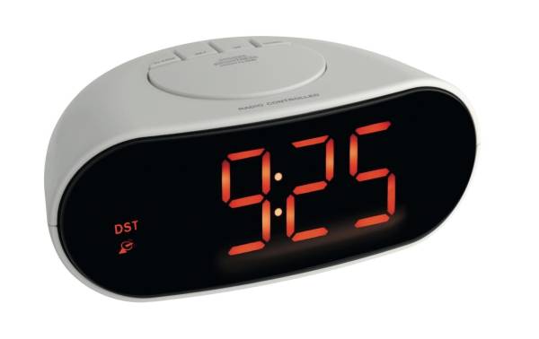 TFA Dostmann Funkwecker Digital Weiss