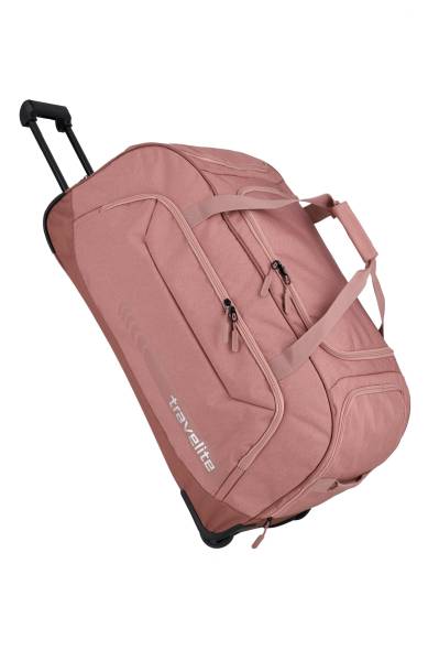 Travelite KICK OFF Rollenreisetasche XL, Rosé