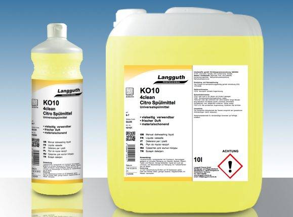 KO10 4CLEAN CITRO SPÜLMITTEL Universalspülmittel