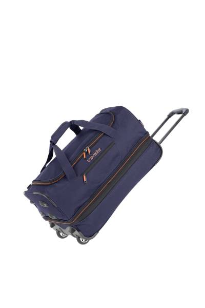 Travelite BASICS Rollenreisetasche, 55cm, Marine