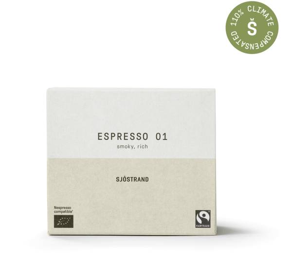 Sjöstrand No. 1 Coffee Capsules Espresso 10pack