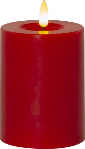 LED Pillar Kerze Flamme Flow