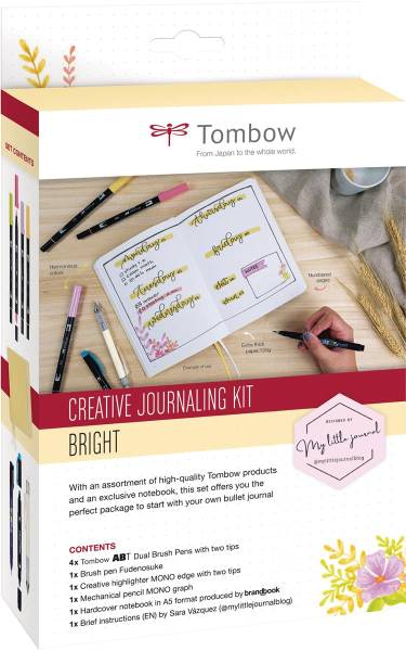 Creative Journaling Kit Bright 8-teilig TOMBOW BUJO-SET2