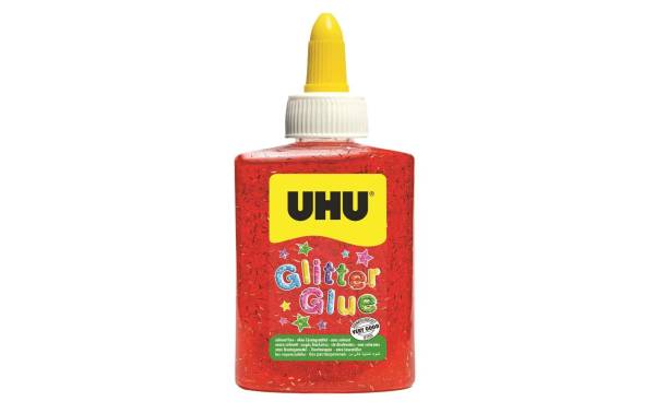 Glitter Glue rot UHU 49920