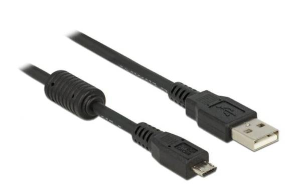 Delock USB 2.0-Kabel USB A – Micro-USB B 3 m
