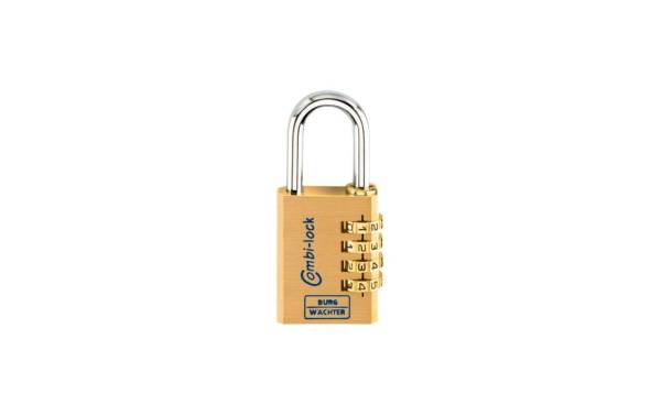Burgwächter Zahlenschloss Combi Lock 80 Gold Messing