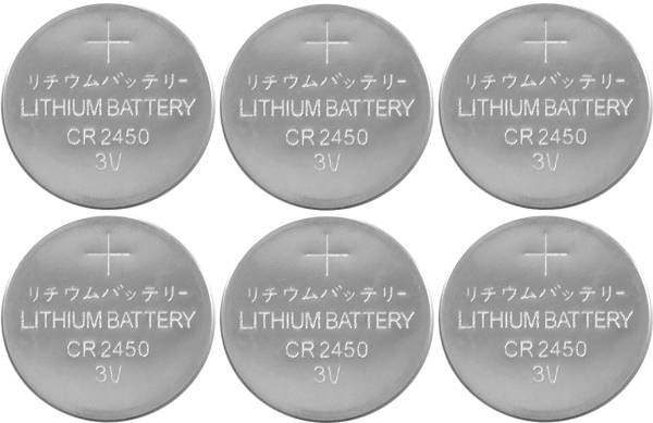 6er Pack CR2450