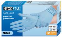 HYGONORM Nitril-Handschuh "SAFE LIGHT", XL, blau, puderfrei