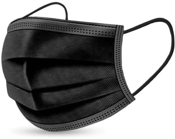 Hygiene Maske Typ IIR schwarz, EN-14683 50 Stück NEUTRAL 572161