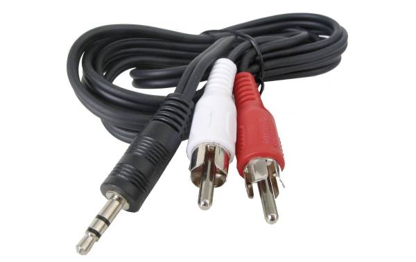 HDGear Audio-Kabel 3.5 mm Klinke – Cinch 1.5 m