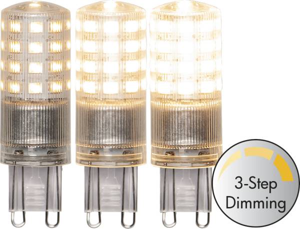 LED Leuchtmittel G9 Halo-LED 3-step