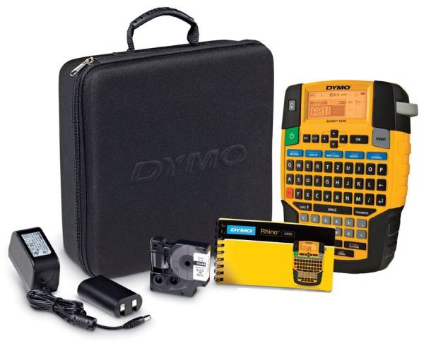 DYMO Industrie-Beschriftungsgerät 'RHINO 4200', im Koffer