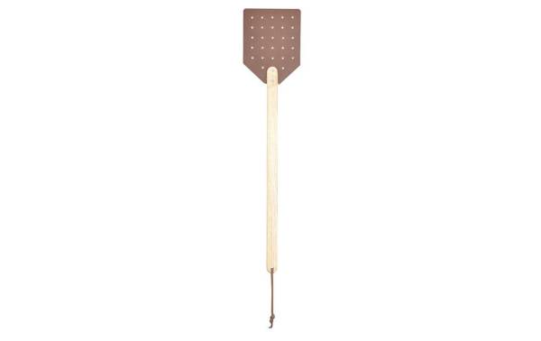 Esschert Design Fliegenklatsche aus Leder Braun