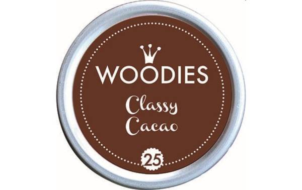 Woodies Stempelkissen Classy Cacao, 1 Stück