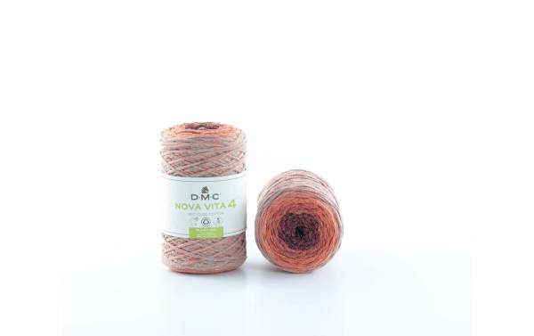 DMC Wolle Nova Vita Makramee Cord 2 mm 250 g Orange; Rot