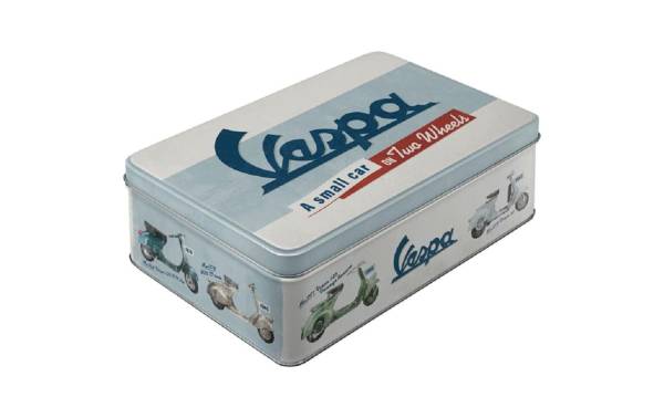 Nostalgic Art Vorratsdose Vespa 3 l, Blau/Rot/Weiss