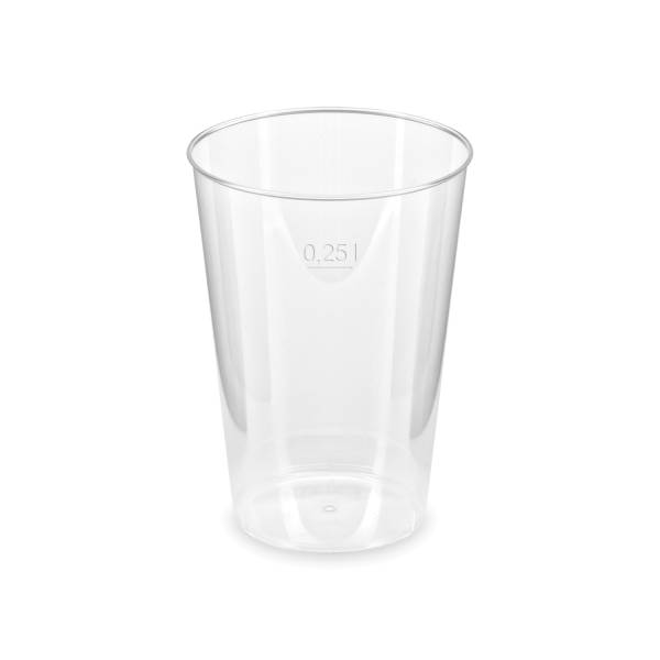 Trinkglas (PS) 76mm 0,25L - 50 Stück