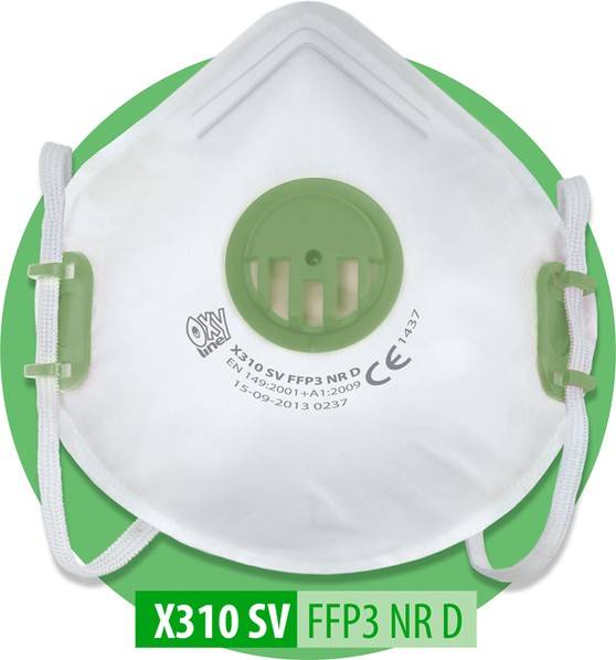 Feinstaubmaske FFP3 X310 SV NR D