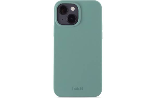 Holdit Back Cover Silicone iPhone 14 Grün