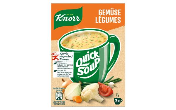 Knorr Quick Soup Gemüse 3 Portionen