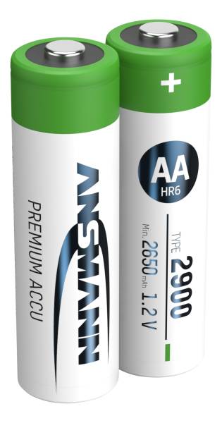 NiMH Akku Mignon AA Typ 2900 (min. 2650 mAh)