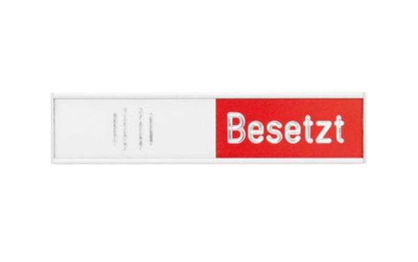 FRANKEN Hinweisschild "Frei-Besetzt", (B)102 x (H)27,4 mm