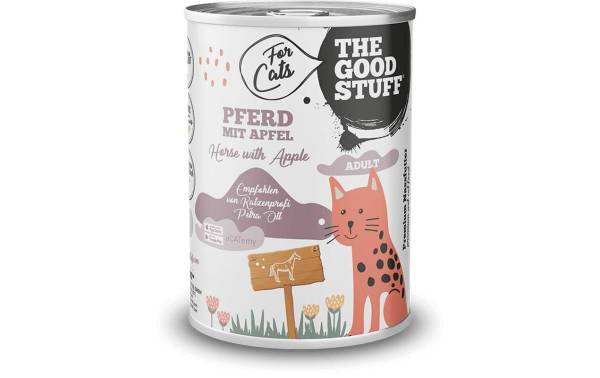 The Goodstuff Nassfutter Pferd mit Apfel Adult 400g