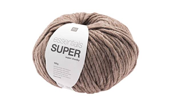 Rico Design Wolle Essentials Super Super Chunky 100 g Beige