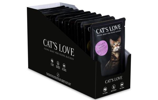 Cat&#039;s Love Nassfutter Adult Multipack, 12 x 85 g